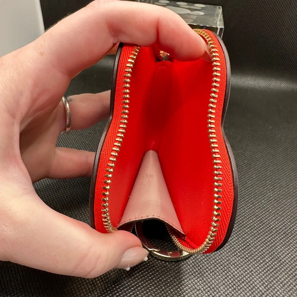 Kate Spade Rainbow Heart Coin Purse